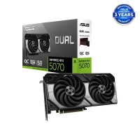 ASUS Dual GeForce RTX 5070 12GB GDDR7 OC Edition 750W Graphics Card